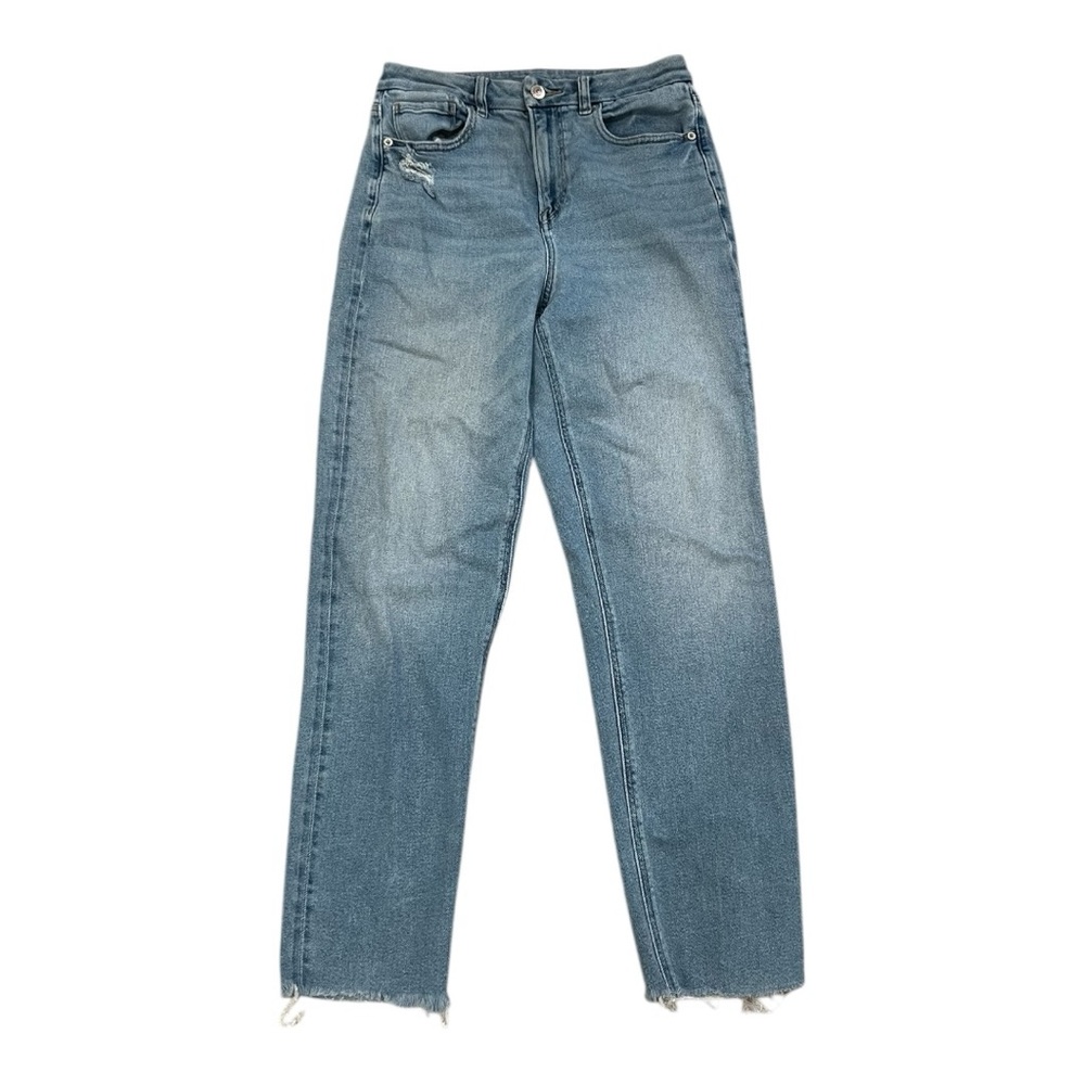 American Eagle Curvy Mom Distressed Jean